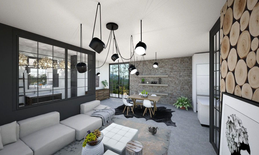 virtual reality VR holiday home restyling