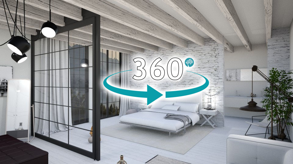 virtual reality VR holiday home restyling